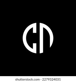 Logo letters initial font CN