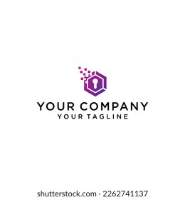Logo Letters Initials Abstract Modern