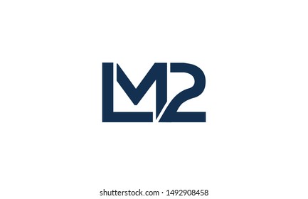 LOGO FOR LETTERS " L M AND 2 ". 