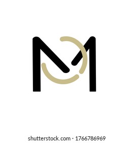 
letras del logotipo m y c. logotipo de letra para la web, iconos.