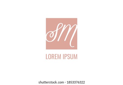 Logotipo - letras M y S, abreviatura