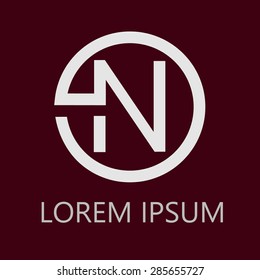 Logo letters N