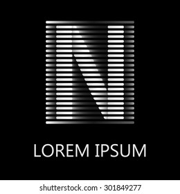 Logo letters N