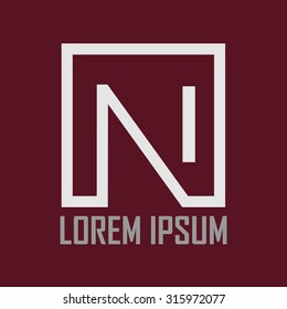 Logo letters N