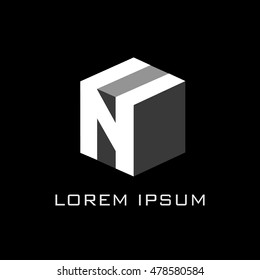Logo letters N
