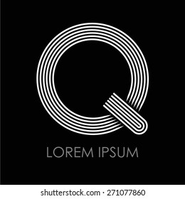 Logo letters Q