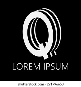 Logo letters Q