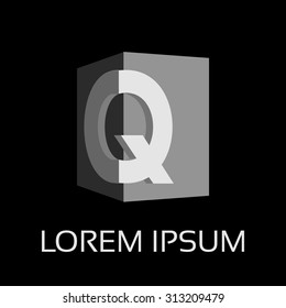 Logo letters Q