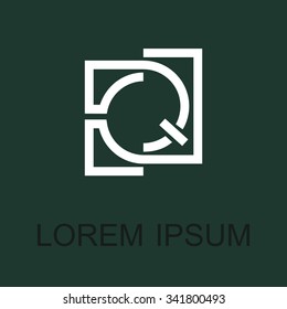 Logo letters Q
