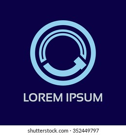 Logo letters Q