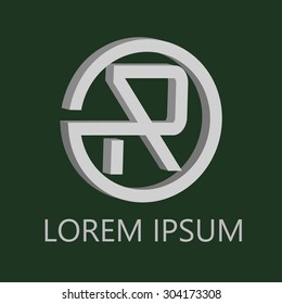 Logo letters R