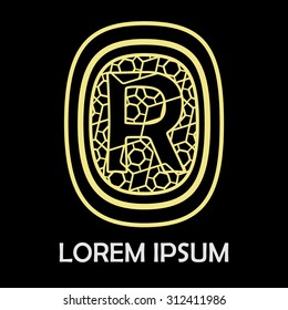 Logo letters R