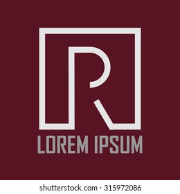 Logo letters R