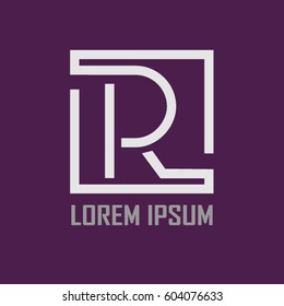 Logo letters R