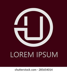 Logo letters U