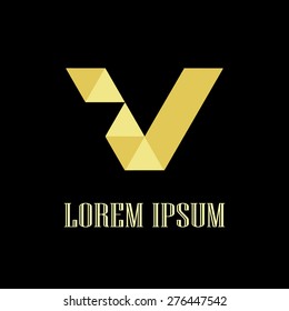Logo letters V