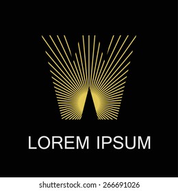 Logo letters W