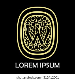 Logo letters W