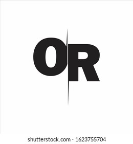 OR Logo Letters white background