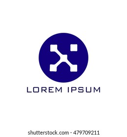 Logo letters X