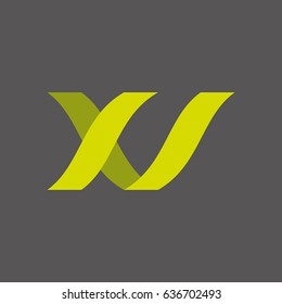 Logo letters X L vector