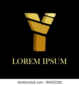 Logo letters Y