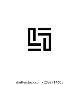 Logo LF initial LF insurance finance brokers corporate