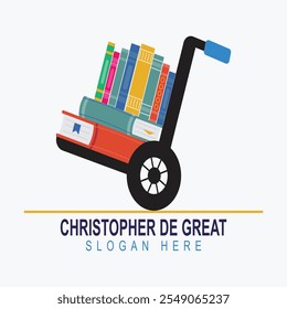 Logotipo para la Biblioteca, tienda del libro