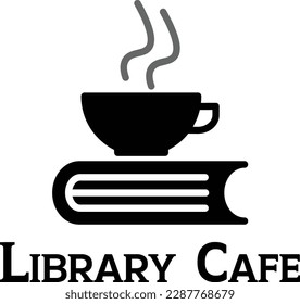 Logo for Café Library is a cozy and inviting coffee shop that doubles as a reading space. It's the perfect spot to grab a delicious beverage and settle in with a good book.