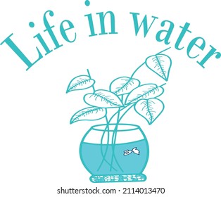 Logo - Leben im Wasser