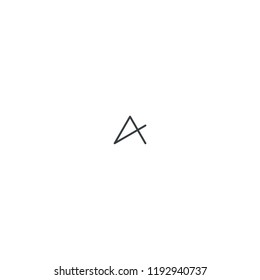 logo line a abstract