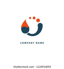 Logo line art brush for design template. Modern paint vector element. Art, paint, inspiration, creative agency logotype. Imagination concept web sign. Vector illustration, Graphic Editable Design.