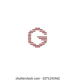 logo line G abstract