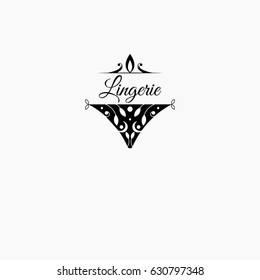 Logo Lingerie. Vector Illustration