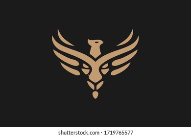 The logo of a lion