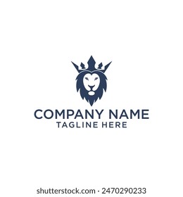 logo of a lion wearing a crown