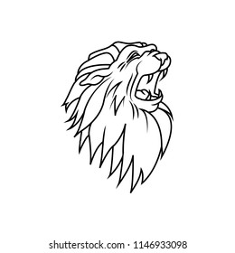logo of the lion's head