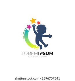 logo of a little boy and all his dream stars, charity icons