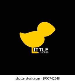 Logo for little chicken t-shirt design.