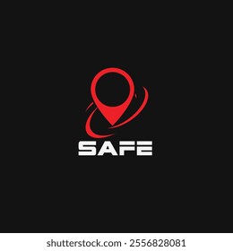 Logo for Location savely  design