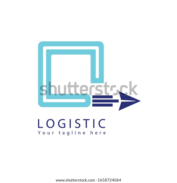 Logo for logistics and\
delivery company
