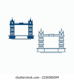 Logo of a London bridge