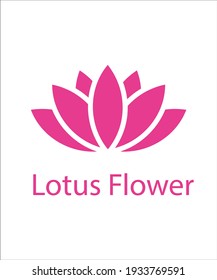 a logo of lotus flower