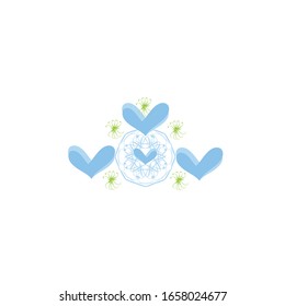 Logo love Design Vektorillustration Icon Inspiration
