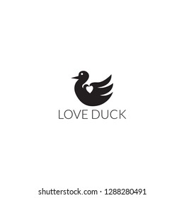 Logo love Fried Duck Restaurant