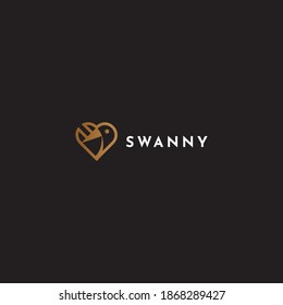 Logo Love Icon with variation object