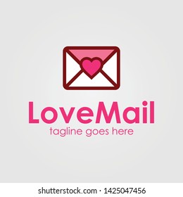 Logo Love Mail Template Design