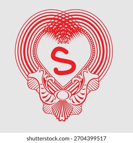a logo of love and s