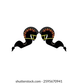 The logo of the Lumping horse comes from Indonesia