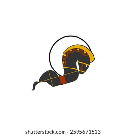 The logo of the Lumping horse comes from Indonesia